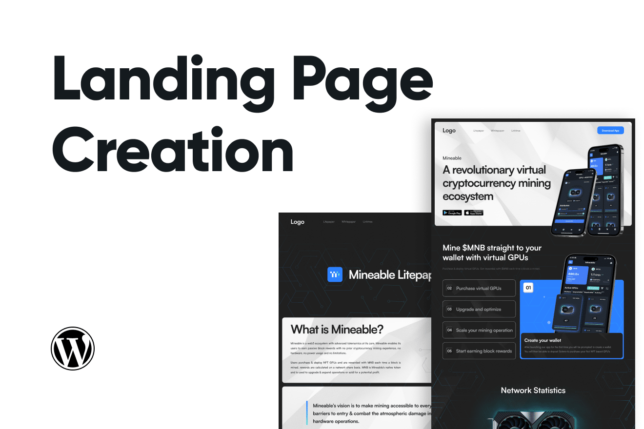 landing page creation service