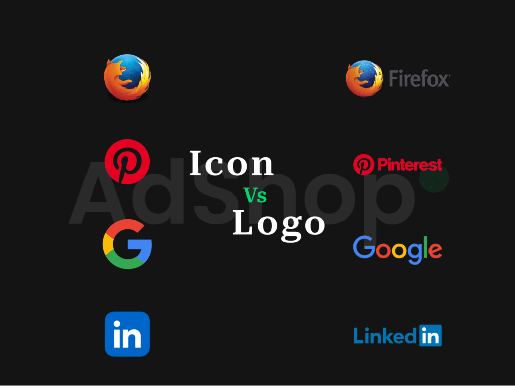 icon vs logo