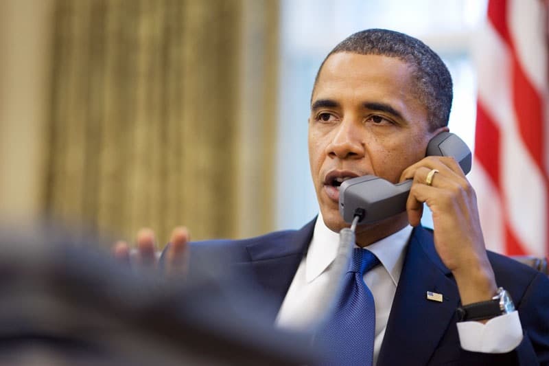 obama phone call